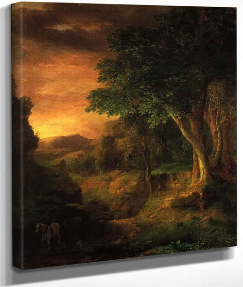 In The Berkshires By George Inness By George Inness