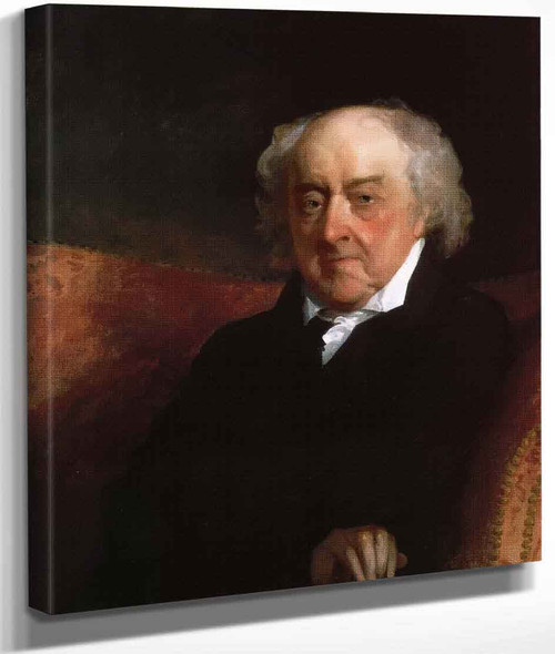 John Adams By Gilbert Stuart