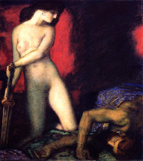 Judith And Holofernes By Franz Von Stuck