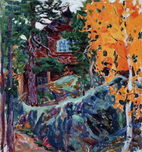 Kalela In Autumn By Akseli Gallen Kallela, Aka Axel Gallen By Akseli Gallen Kallela