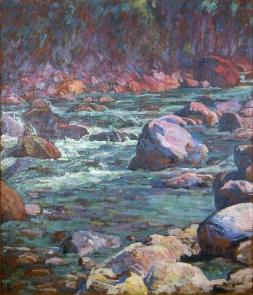 La Maira By Giovanni Giacometti By Giovanni Giacometti