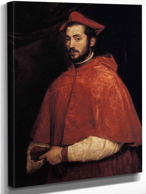 Cardinal Alessandro Farnese By Titian