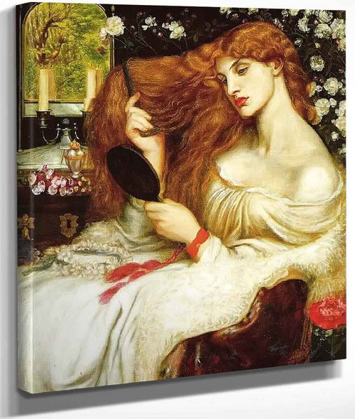 Lady Lilith By Dante Gabriel Rossetti