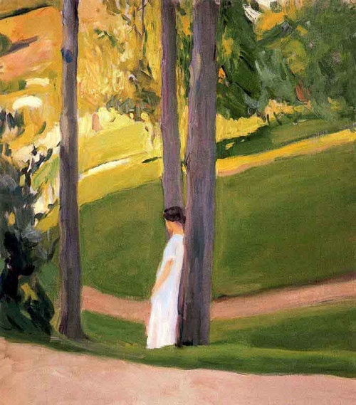 Landscape San Sebastian By Joaquin Sorolla Y Bastida