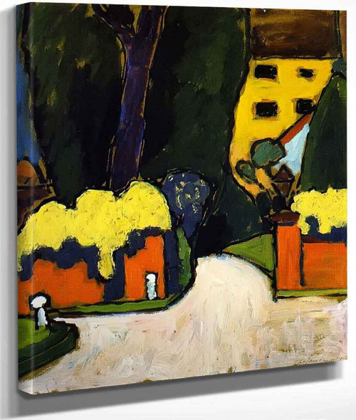 Landscape By Alexei Jawlensky By Alexei Jawlensky