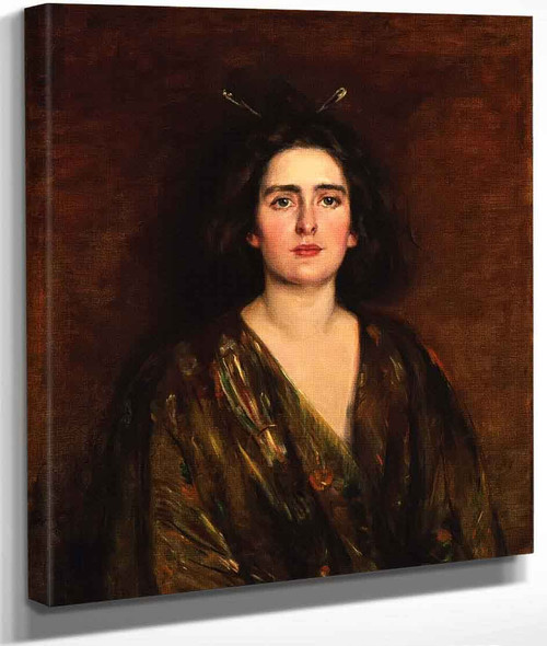 Laura At Sixteen By Alice Pike Barney By Alice Pike Barney