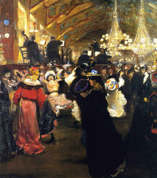 Le Bal Au Moulin Rouge By Alfred Henry Maurer By Alfred Henry Maurer