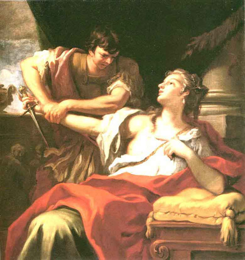 Lucretia By Sebastiano Ricci