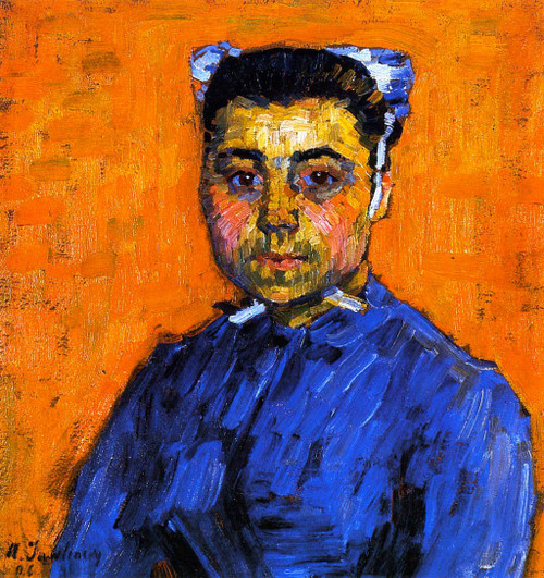 Marie Castell By Alexei Jawlensky By Alexei Jawlensky
