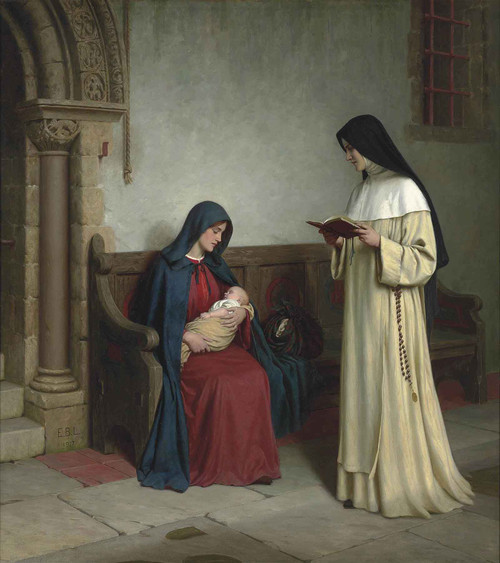 Maternity by Edmund Blair Leighton