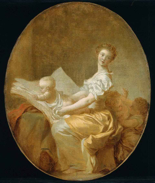 Mother And Child By Jean Honore Fragonard By Jean Honore Fragonard