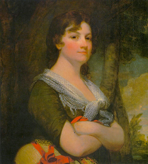 Mrs. Thomas B. Law By Gilbert Stuart