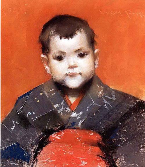 My Baby By William Merritt Chase By William Merritt Chase My Baby By William Merritt Chase By William Merritt Chase