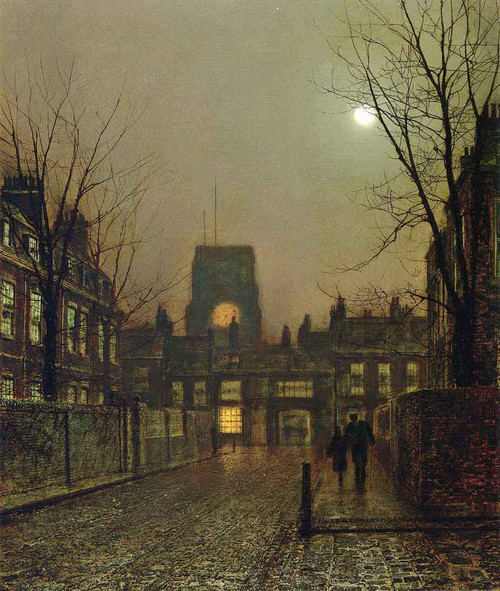 Old Chelsea By John Atkinson Grimshaw By John Atkinson Grimshaw