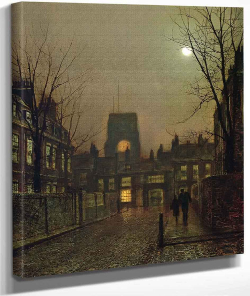 Old Chelsea By John Atkinson Grimshaw By John Atkinson Grimshaw