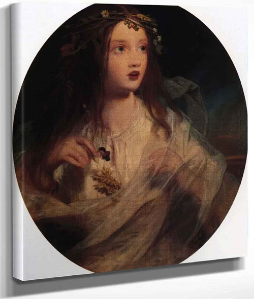 Ophelia By James Sant, R.A.