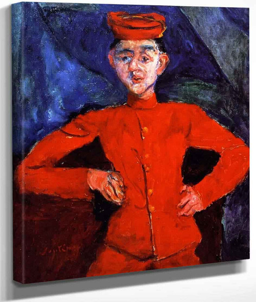 Page Boy's At Maxim's By Chaim Soutine