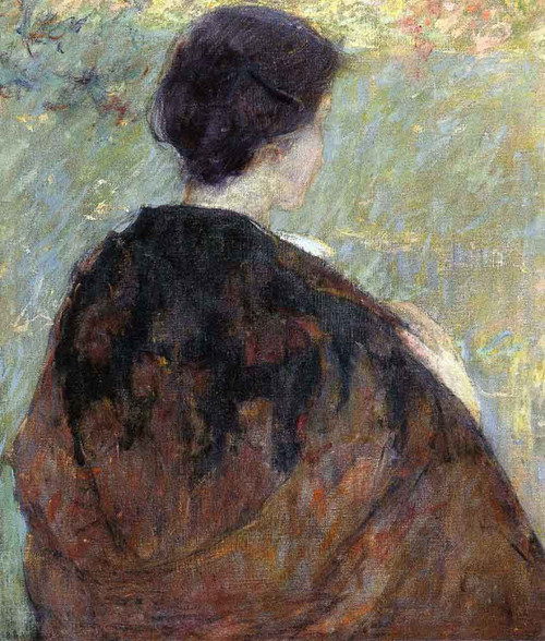 Paisley Shawl By Robert Lewis Reid