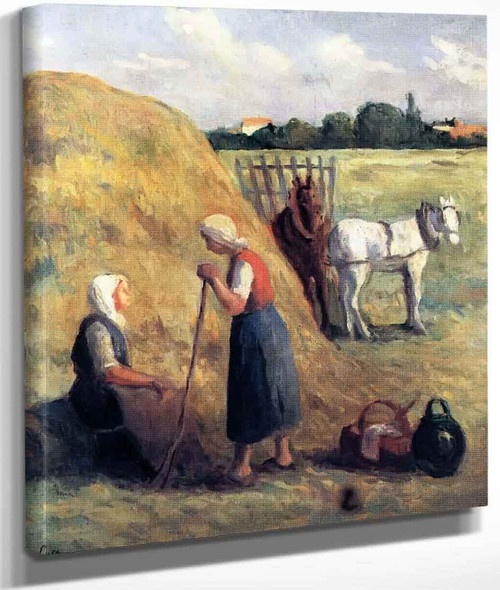 Peasants By Maximilien Luce By Maximilien Luce