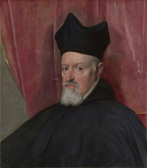 Portrait Of Archbishop Fernando De Valdes By Diego Velazquez Portrait Of Archbishop Fernando De Valdes By Diego Velazquez