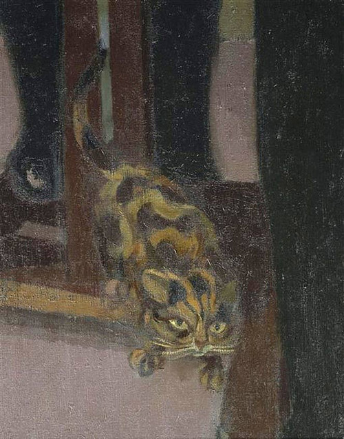 Cat, Hommage To Cezanne By Maurice Denis