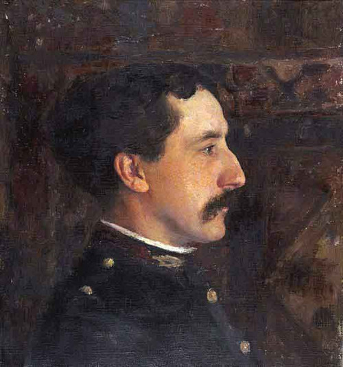 Portrait Of Eugene Charvot By Emile Friant