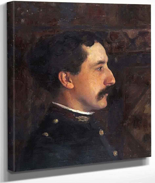 Portrait Of Eugene Charvot By Emile Friant