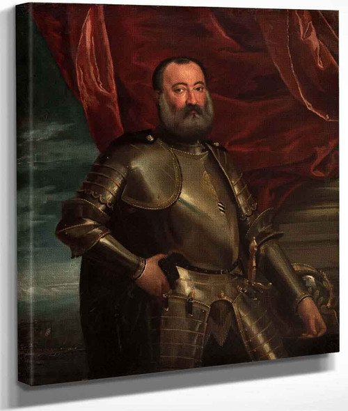 Portrait Of Girolamo Contarini By Paolo Veronese