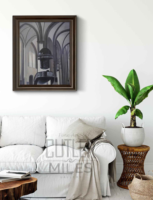 Cathedral's Interior By Johan Krouthen Art Reproduction