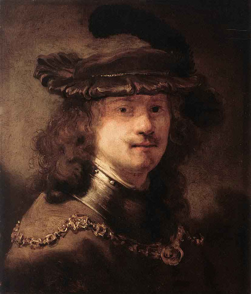 Portrait Of Rembrandt By Govaert Flinck