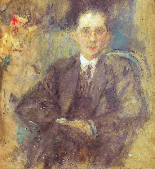 Portrait Of Tadeusz Przypkowski By Olga Boznanska By Olga Boznanska