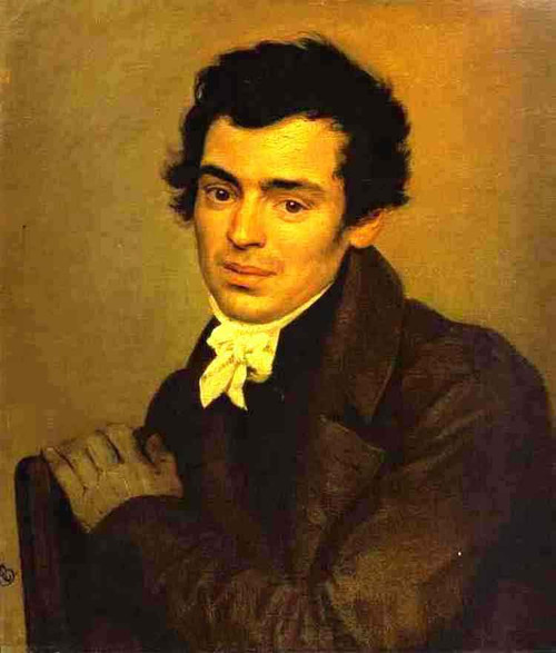 Portrait Of The Architect K.A.Ton By Karl Pavlovich Brulloff, Aka Karl Pavlovich Bryullov By Karl Pavlovich Brulloff