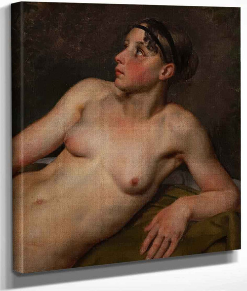 Reclining Nude By Christoffer Wilhelm Eckersberg