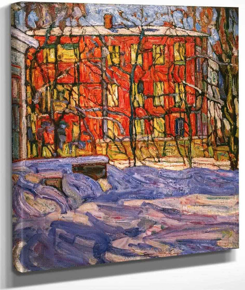 Red House, Petrograd By Abraham A. Manievich