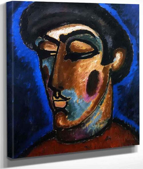 Renaissance Head By Alexei Jawlensky By Alexei Jawlensky