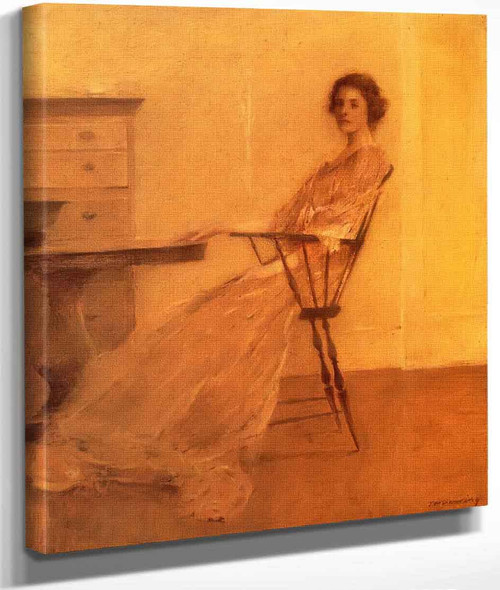 Repose By Thomas Wilmer Dewing By Thomas Wilmer Dewing