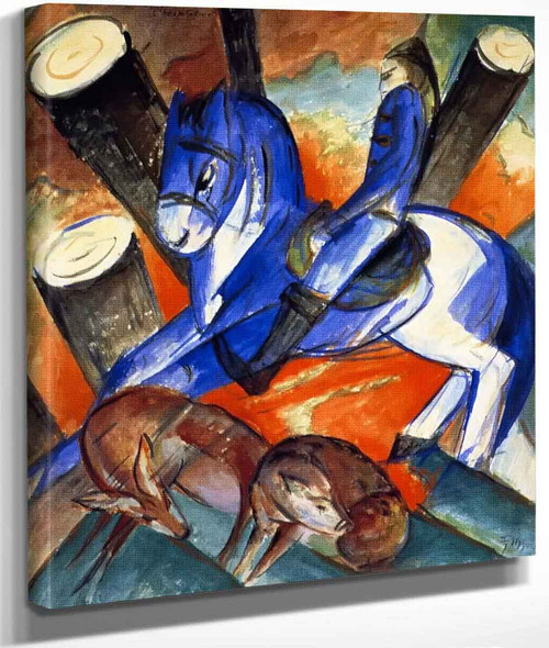 Saint Julian By Franz Marc By Franz Marc