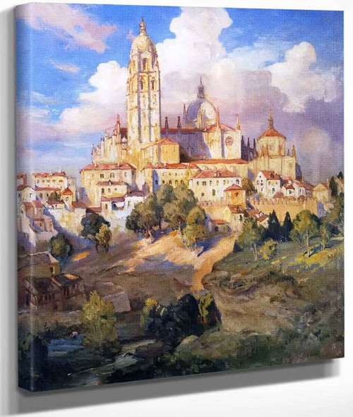 Segovia, Spain By Colin Campbell Cooper By Colin Campbell Cooper