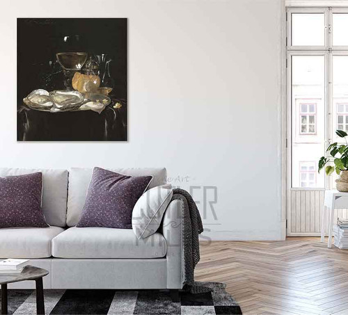 Still Life With A Roemer, A Carafe Of Vinegar, A Glass Tazza, Etc. By Willem Van Aelst By Willem Van Aelst