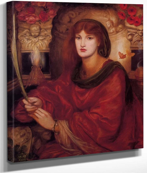 Sybilla Palmifera By Dante Gabriel Rossetti