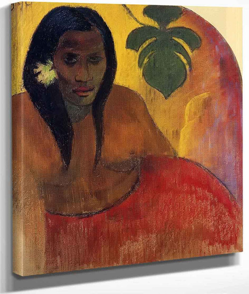 Tahitian Woman By Paul Gauguin By Paul Gauguin