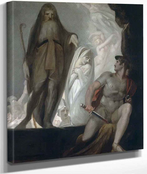 Teiresias Foretells The Future To Odysseus By Henry Fuseli By Henry Fuseli