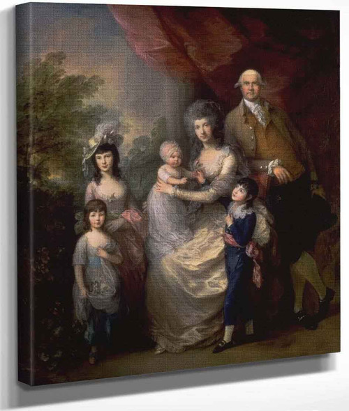 The Baillie Family By Thomas Gainsborough By Thomas Gainsborough