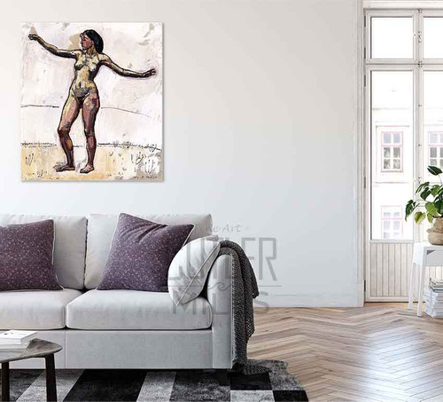 The Dance By Ferdinand Hodler By Ferdinand Hodler