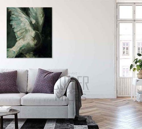 The Dove By Ignacio Pinazo Camarlench By Ignacio Pinazo Camarlench