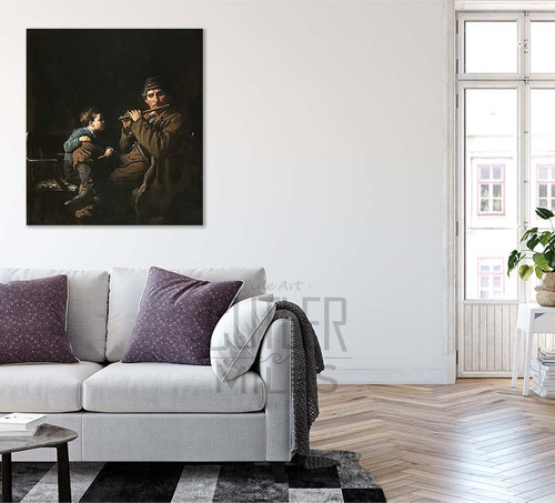 The Earnest Pupil By Eastman Johnson By Eastman Johnson The Earnest Pupil By Eastman Johnson By Eastman Johnson