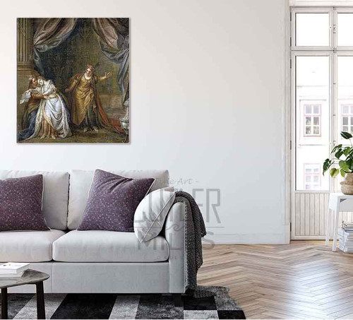 The Fainting Of Atalide Lille Version By Charles Antoine Coypel Ivfrench, By Charles Antoine Coypel Ivfrench,