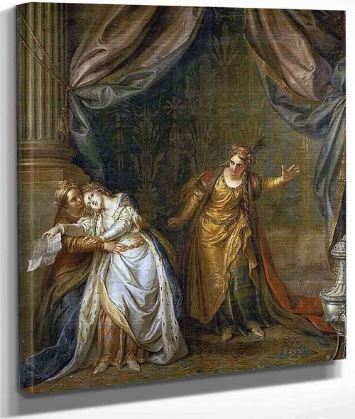 The Fainting Of Atalide Lille Version By Charles Antoine Coypel Ivfrench, By Charles Antoine Coypel Ivfrench,