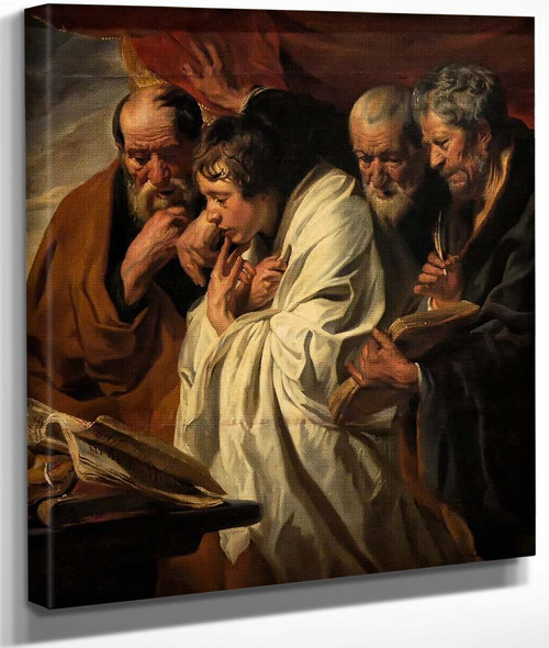 The Four Evangelists By Jacob Jordaens