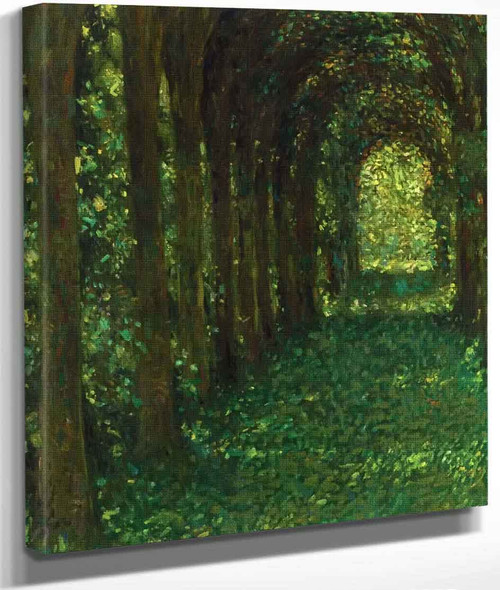 The Green Lane By Henri Le Sidaner By Henri Le Sidaner